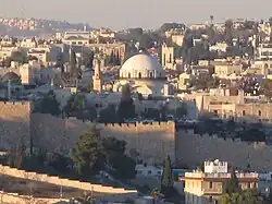 Contexte urbain de la Synagogue Hourva à Jérusalem