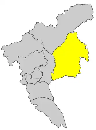 Localisation de Zēngchéng