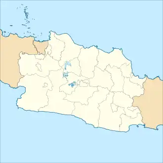(Voir situation sur carte : Java occidental)