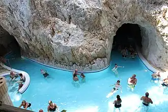 In the Cave bath