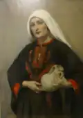 Portrait d’une femme en costume oriental (Madeleine Smith, 1933, Fondation des Artistes, inv. 103)