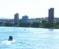 Vue de la ville et du Rio Paranaíba.