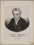 Lithographie d'après une œuvre de Cornelis Hendrik van Amerom