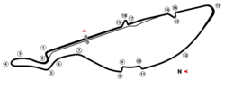 Tracé de la course