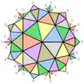 Le 24-graphe de Klein peut être plongé sur une surface orientable de genre 3.
