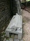 Gisant de l'abbé Jégou.