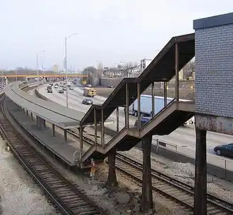 Image illustrative de l’article Kostner (ligne bleue du métro de Chicago)