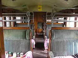 Intérieur en première classe (ex 2e classe).