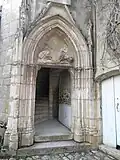 L'entrée de la grande vis (XIVe&nbsp;siècle).