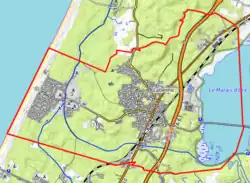 Carte topographique.