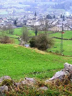 Vue générale vers le nord.