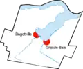 Dès 1837 Colonisation divisée en deux pôles majeurs, Grande-Baie et Bagotville
