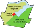 1876 Érection canonique de la municipalité de paroisse de Saint-Alphonse-De Bagotville et Bagotville devient un village
