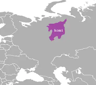 Image illustrative de l’article Komi (langue)