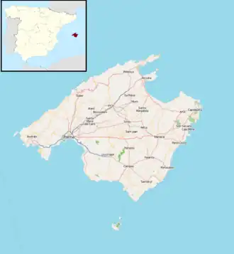 Voir sur la carte administrative de Majorque