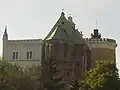 Château de Lublin, Chapelle de la Sainte Trinité et tour du XIIIe&nbsp;siècle.