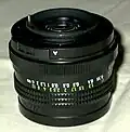 La monture M42 sur une optique Carl Zeiss Jena.