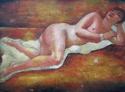 Morning (Kiki) par Sava Sumanovic (1929).