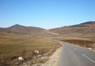 Vue du Manjača.