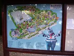 Plan du parc datant de 2006.