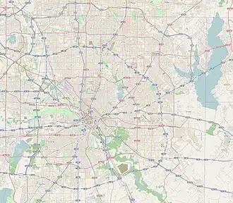 (Voir situation sur carte : Dallas)