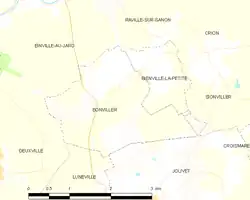 Carte de la commune.