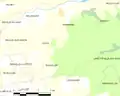 Carte de la commune.
