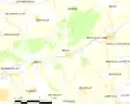 Carte de la commune.