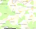 Carte de la commune.