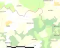 Carte de la commune.
