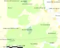 Carte de la commune.