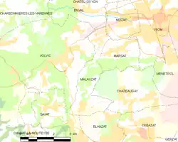 Carte de la commune