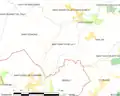 Carte de la commune.