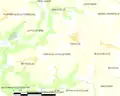 Carte de la commune.