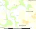 Carte de la commune.