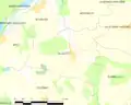 Carte de la commune.