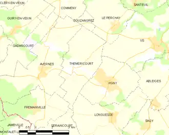 Carte de la commune.