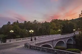 Le pont de marbre.