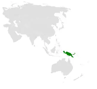 Description de l'image Megalurus macrurus distribution map.png.