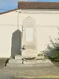 Le monument aux morts.