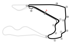 Tracé de la course