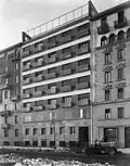Palais de Milan avec un design caractéristique de Piero Portaluppi; 'Via Largo La Foppa', milanaise (1934)