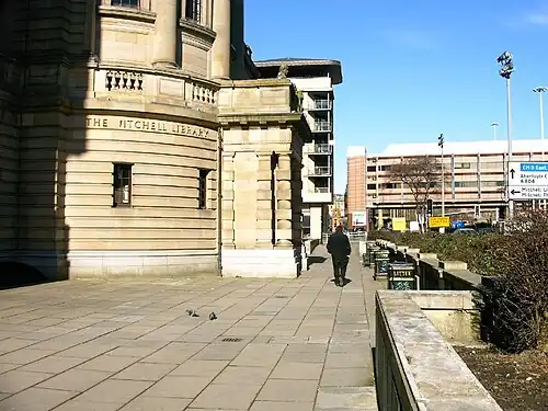 Extérieurs de la Mitchell library