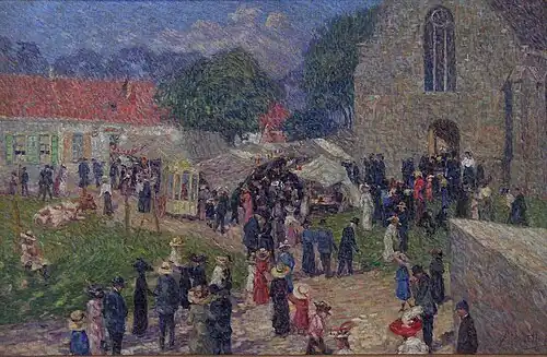 Kermesse à Kerselaere, 1915 Musée de Deinze et du Pays de la Lys
