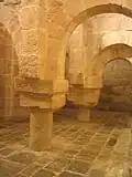 Monastère de Leyre, crypte.