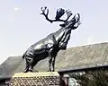 Le caribou, emblème du Royal Newfoundland Regiment.
