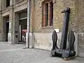 2010 - L'ancre "byers" en façade du musée