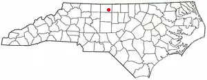 Localisation de Reidsville