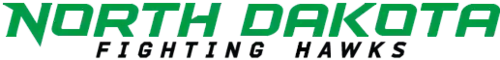 Description de l'image ND Fighting Hawks wordmark.png.