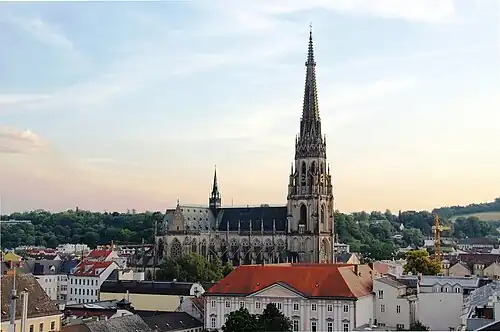 Cathédrale de l'Immaculée-Conception de Linz.